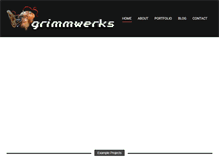 Tablet Screenshot of grimmwerks.com
